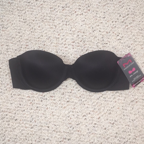 Maidenform black strapless bra - Picture 1 of 4